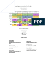 Estrategia Propuesta Educativa Bilingüe