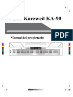 Manual Español Kurzweil KA-90