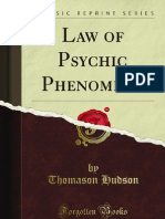 Law of Psychic Phenomena - 9781440056604