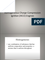 Homogeneous Charge Compression Ignition (HCCI) Engines