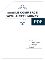 Mobile Commerce With Airtel MONEY