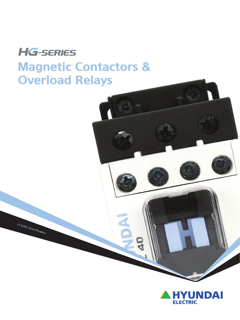HG-Series Circuit Breakers Overview | PDF | Relay | Inductor