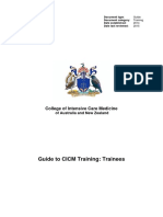 CICM Training Guide