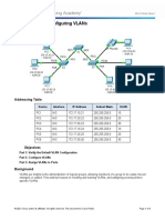 6.2.1.7 Packet Tracer - Configuring VLANs Instructions