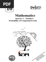 Mathematics: Probability of Compound Events