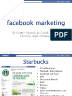 Facebook Marketing: by Gretch Santos, Jo Capal, Patricia Cristina, Irina Ziminova
