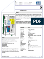 Operating Instructions General: Technical Data C D 3 0