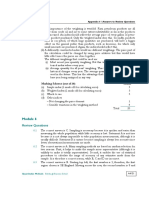 Quantitative Methods Key Questions