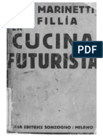 F.T. Marinetti e Fillìa La Cucina Futurista