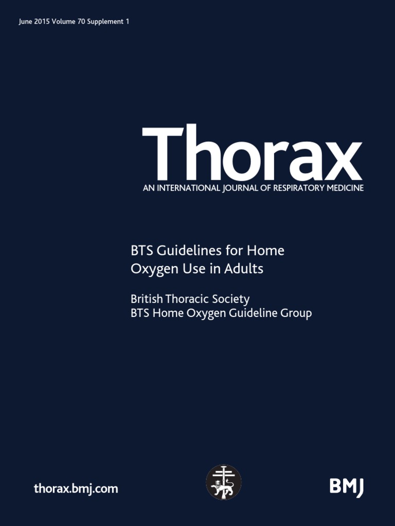 BTS Guidelines For Home Oxygen Use in Adults PDF Health Care