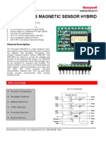 Three-Axis Magnetic Sensor Hybrid: Features