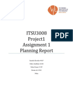 IoT Based Health Monitoring System Planning Report