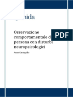 3.osservazione Comportamentale Della Persona Con Disturbi Neuropsicologici