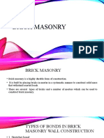 Basic Civil - Module 3 - Brick Masonary