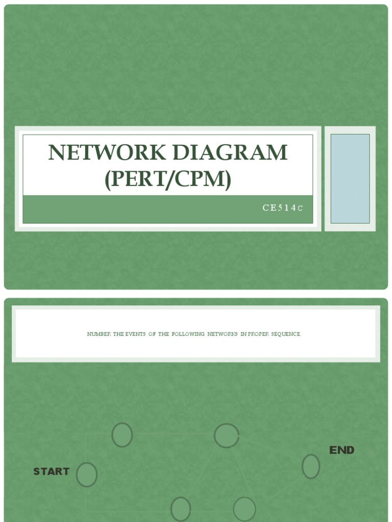 Project Management Network Analysis | PDF | Computer Science | Planning