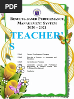 11 Teacher MaalaMATH RPMS Portfolio Cover and Labels