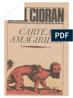 Emil Cioran - Cartea amăgirilor 1.0 '{ClasicRo}