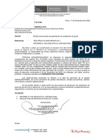 OFICIO 581-Solicito documentos de aprobación de ampliación de plazo-inf 042- MPSAP