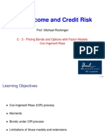 CIR Bond Pricing