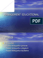 MANAGEMENT EDUCAŢIONAL. C1