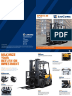 CPCD15-35 FORKLIFT Specifications and Dimensions