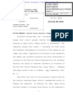 Caraway Home v. Pattern Brands - Order Granting MTD (Trademark & Trade Dress)