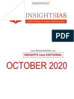 October 2020 - InsightIAS - Editorial