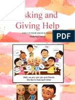 Comic Asking Giving Help