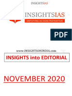 November 2020 - InsightIAS - Editorial