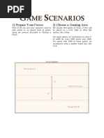 Kings of War - Game Scenarios