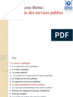 La théorie des services publics