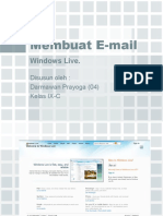 Membuat E-Mail: Windows Live