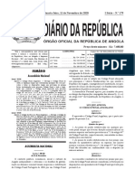 Lei 38 20 de 11 de Novembro LEI QUE APROVA O CODIGO PENAL ANGOLANO 1