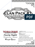 The Ninja Crusade 2nd Ed - Clan Pack 1 - The Outsiders