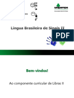 Apresentação Disciplina de Libras II - atual.pptx