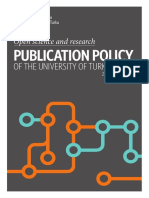 Publication Policy: of The University of Turku