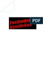 5 Trabajo Festividades Navideñas