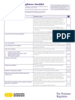 Declaration of Compliance Checklist: Information You'll Need To Provide Guidance Notes