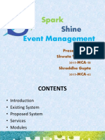 Spark: Event Management