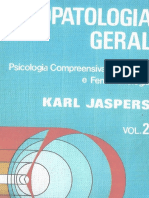 Psicopatologia Geral - Volume II by Karl Jaspers