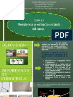 Tema No. 1 Resistencia Al Esfuerzo Cortante