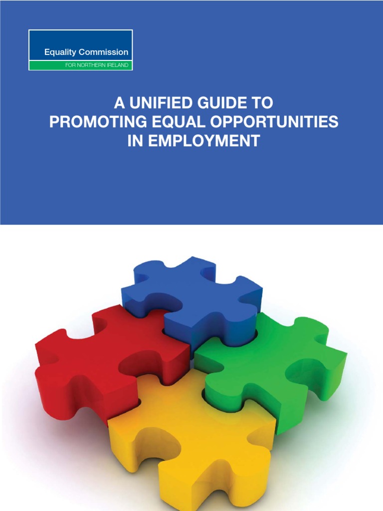 A Unified Guide To Promoting Equal Opportunities in Employment | PDF ...