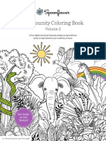 Community Coloring Book: See Inside To Get Started!