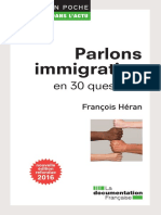 Parlons immigration en 30 questions (F. Héran. La Documentation française, 2016)