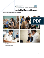 Medical Specialty Recruitment Applicant Handbook 2021 v1.1