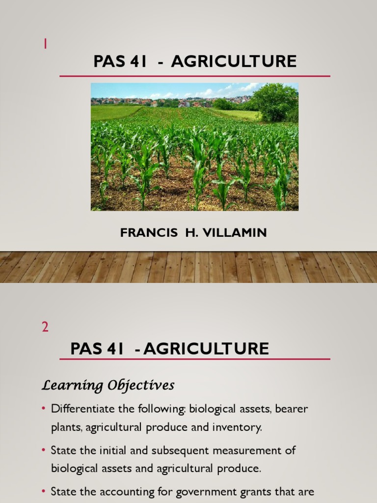 Understanding PAS 41: Bearer Plants Explained | PDF | Fair Value | Taxes