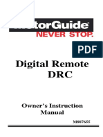Digital Remote Owners Manual