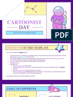 Cartoonist Day by Slidesgo