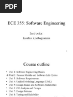 ECE 355: Software Engineering: Instructor: Kostas Kontogiannis