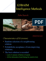 G5Baim Artificial Intelligence Methods: Tabu Search